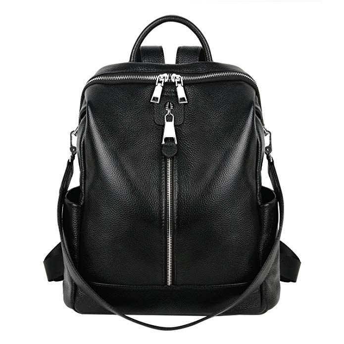 Backpacks for Women Large Capacity Leather Womens Backpack School Bag two ways carry Shoulder Bags