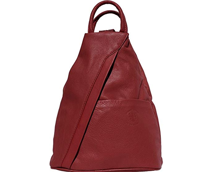 LaGaksta Submedium Small Italian Leather Backpack Purse and Shoulder Bag