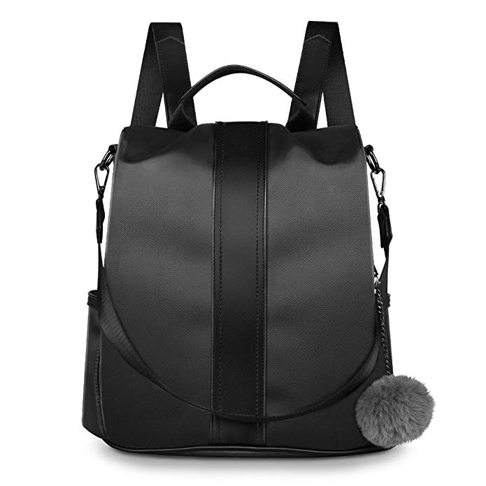 Fashion Backpack for Women Waterproof Nylon Anti Theft Bag Ladies Rucksack School Shoulder Bag for Girls