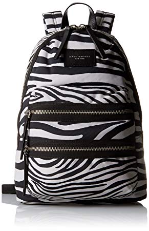 Marc Jacobs Zebra Printed Biker Backpack