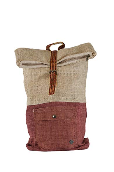 virblatt backpack for womens hemp backpack hemp bags as eco fashion - Klassisch