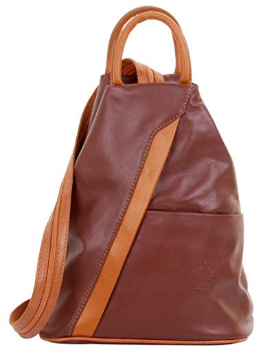 Primo Sacchi Italian Soft Napa Leather Top Handle Shoulder Bag Rucksack Backpack